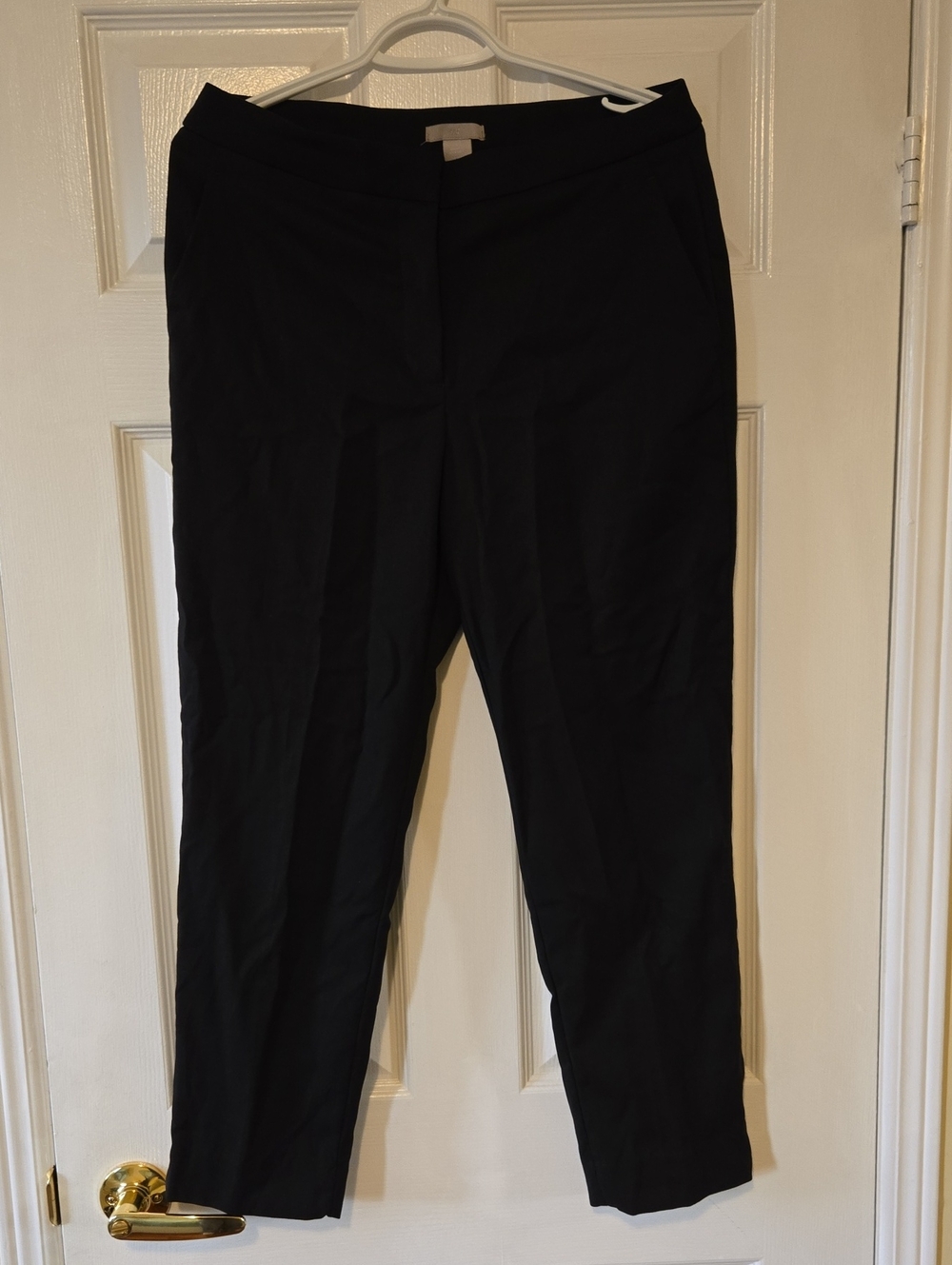 H&M Black Tailored Slim Trousers